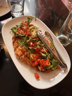 Calzone   at Yulli's in Surry Hills