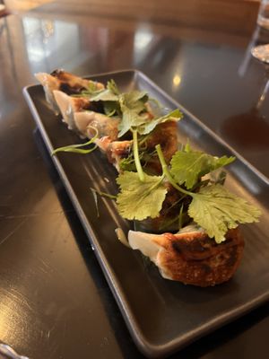 Gyoza  at Yulli's in Surry Hills