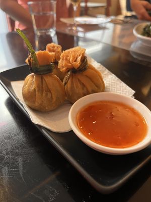 Money bags   at Yulli's in Surry Hills