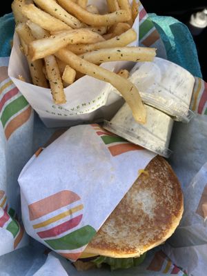 Meal car friendly at Burger Patch in Sacramento