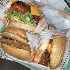 :) at Burger Patch in Sacramento