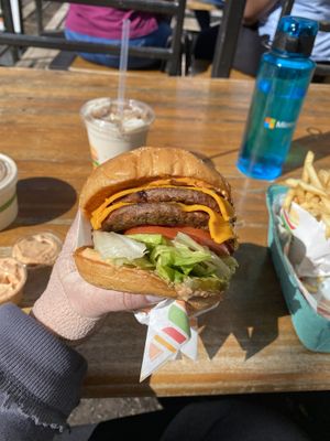 Yes please  at Burger Patch in Sacramento