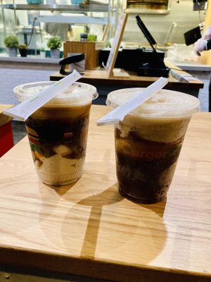 Root Beer Floats at Burger Patch in Sacramento