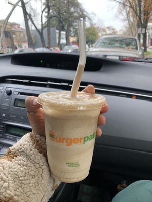 Root beer float at Burger Patch in Sacramento