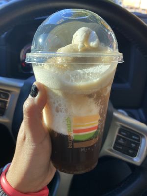 Vegan Patch Float 😋  at Burger Patch in Sacramento