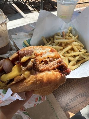 Wild West Burger   at Burger Patch in Sacramento