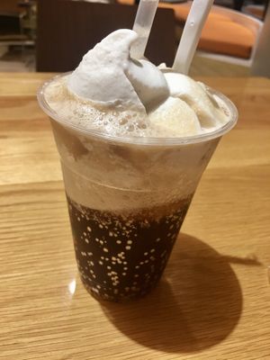 Floats!  at Burger Patch in Sacramento