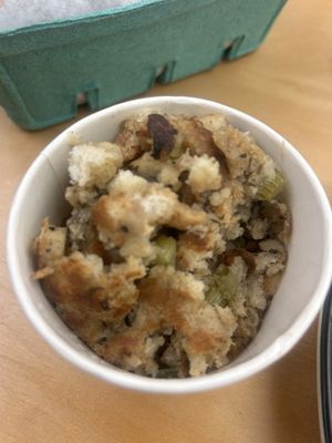 Seasonal: side of stuffing   at Burger Patch in Sacramento