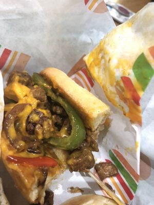 Steak Sandwich at Burger Patch in Sacramento