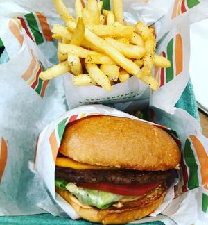 Single at Burger Patch in Sacramento