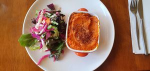 Vegan shepherds pie 😍 at Wild Rocket in Montville