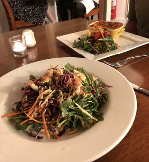 Thai Vegan Salad (nice & spicy) at Wild Rocket in Montville