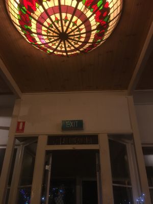 View from my table  at Wild Rocket in Montville