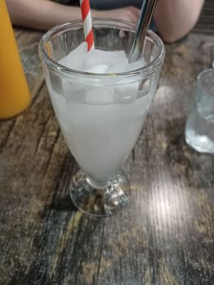 Coconut Juice at West End Vegan Restaurant in West End