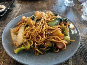 Chow Mein Noodle at West End Vegan Restaurant in West End