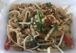 Pad Thai take away   at West End Vegan Restaurant in West End
