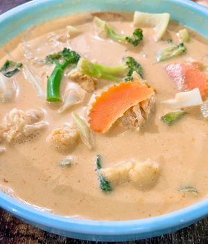 Yellow Curry  at West End Vegan Restaurant in West End