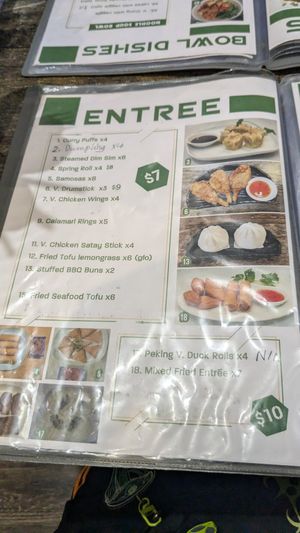  at West End Vegan Restaurant in West End