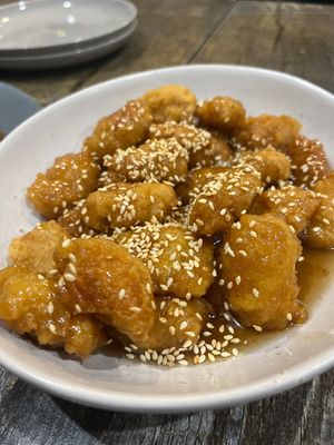 Vegan honey c’ken  at West End Vegan Restaurant in West End