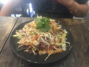 ‘Heavenly Salad’ at West End Vegan Restaurant in West End