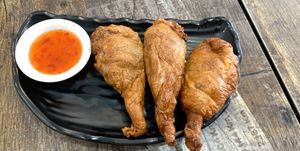 Chickn Drumsticks at West End Vegan Restaurant in West End