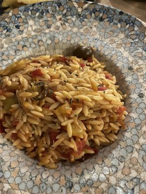 greek orzo  at Maistros in Lefkada