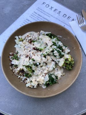 Greens and Grains (medium $13,90) at Foxes Den  in Elwood