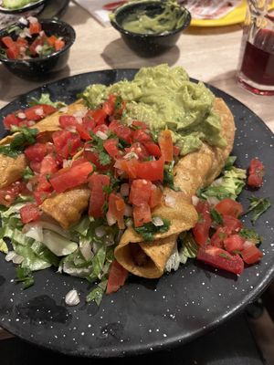 Taquitos con papas  at La Taqueria - Altstetten in Zurich
