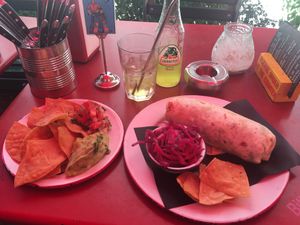 Vegan burrito  at La Taqueria - Altstetten in Zurich
