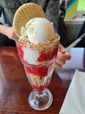 Raspberry macallan, heaven! at Inn On The Loch in Lanark