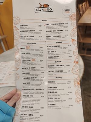 Mains at Mango Vegan Street Food - Zelazna in Warsaw