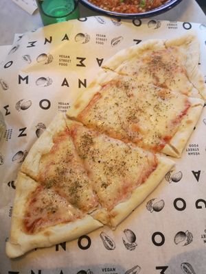 Pizza at Mango Vegan Street Food - Zelazna in Warsaw