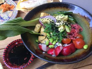 poke bowl at Mango Vegan Street Food - Zelazna in Warsaw