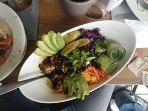 !!!! Vegans are taken care of here! at The Hungry Pug Cafe in Kenora