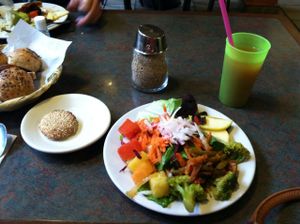 buffet at Nirvana in Mexico City