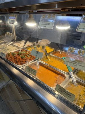 Food Counter   at India Sweets and Spices in Culver City