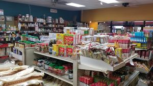 Grocery store at India Sweets and Spices in Culver City