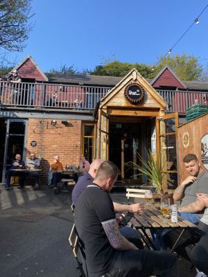 Pint  at Head of Steam in Durham