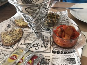 Tapas at Verde Gourmet in Jerez