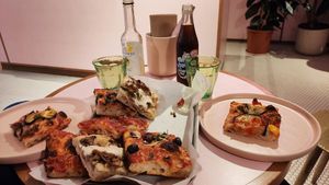 Variety of pizzas at Humble in South West London