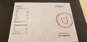 Menu 2 at Uh Mami in Zaragoza