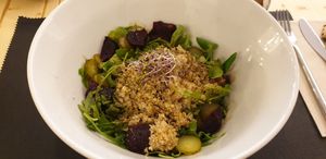 Menu del dia. Salad. at Uh Mami in Zaragoza