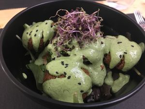 Falafel at Uh Mami in Zaragoza