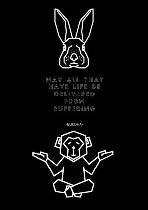 Tagline at Jumping Buddha in Belfast