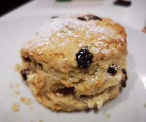 Proper scone at Allison's Eatery in Bury St Edmunds