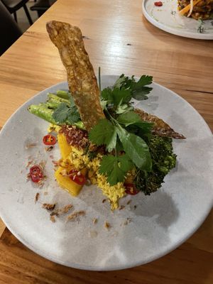 Tofu Scramble  at Little Lotus Cafe in Hobart