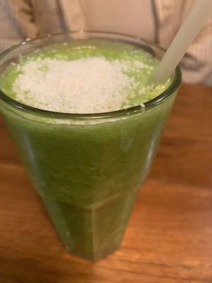 Green juice #Veganuary at Little Lotus Cafe in Hobart