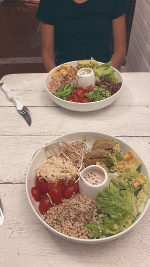   at Buddha Bowls in Santa Cruz