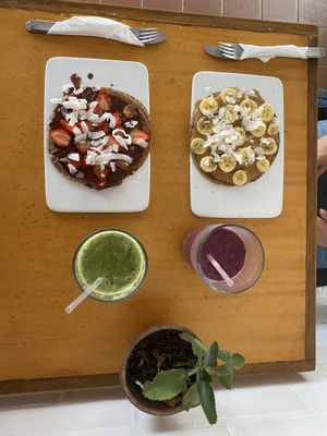   at Buddha Bowls in Santa Cruz