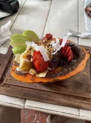   at Buddha Bowls in Santa Cruz